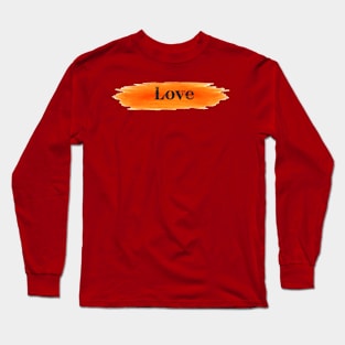 Love Long Sleeve T-Shirt